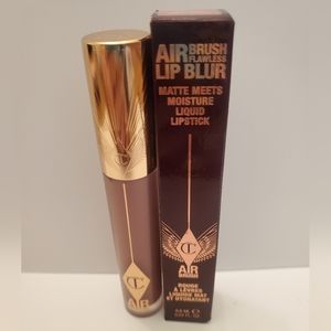 Charlotte Tilbury Airbrush Flawless Matte Lip Blur  Lipstick PILLOW TALK BLUR